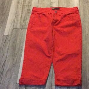 Levi Strauss red capris